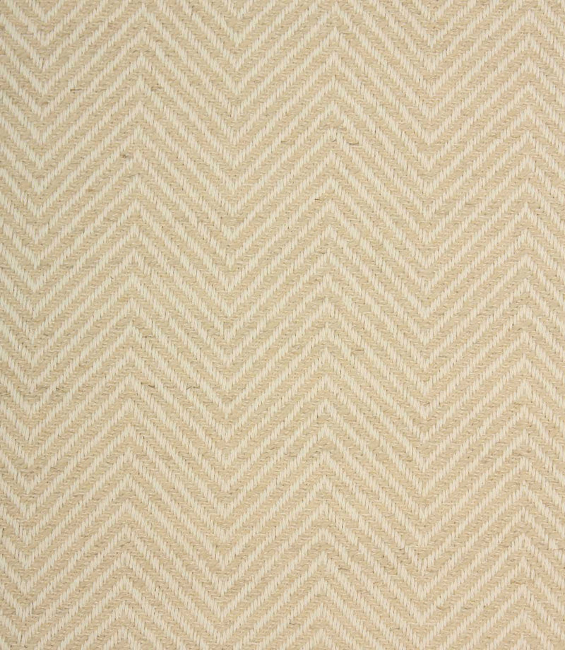 Beige fabric with a herringbone pattern
