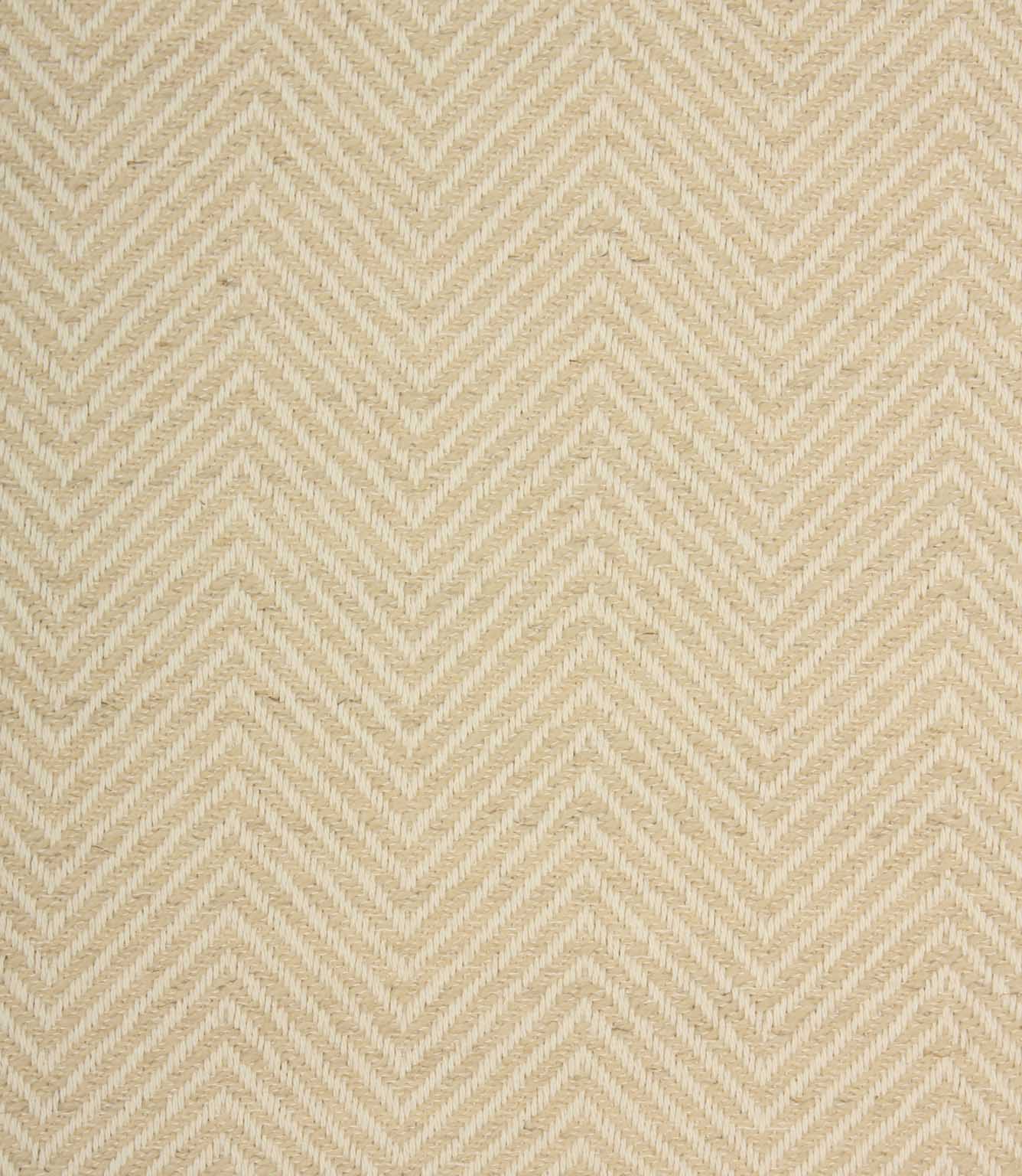 Beige fabric with a herringbone pattern