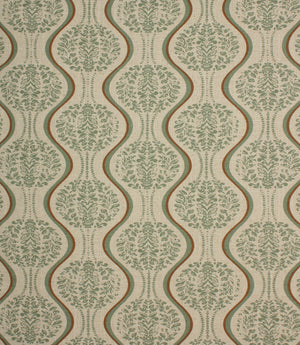 Linmere Fabric / Apple Green / Hazelnut
