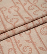 Little Bracken Natural Fabric / Blush