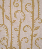 Little Bracken Natural Fabric / Gold