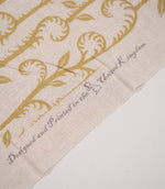 Little Bracken Natural Fabric / Gold