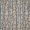 Little Bracken Natural Fabric / Indigo