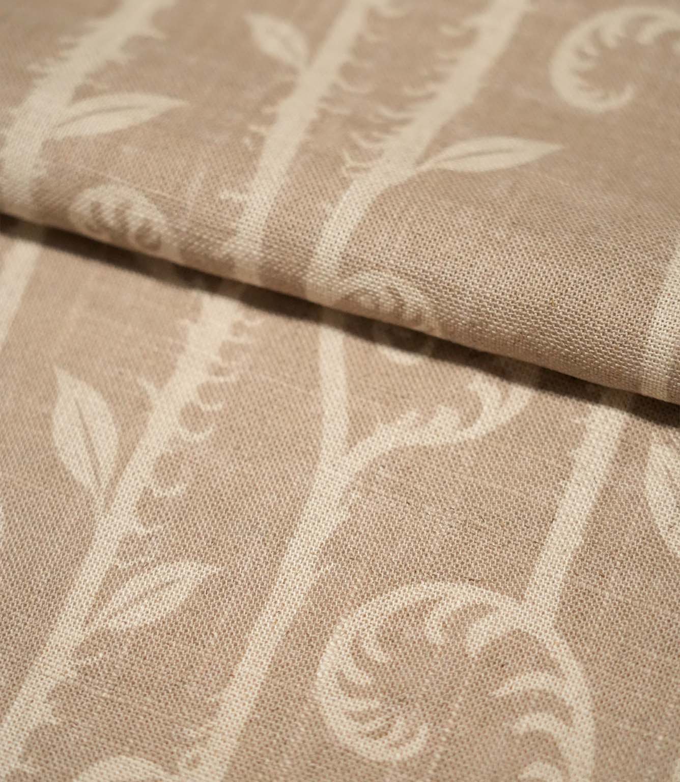 Little Bracken Fabric / Beige Linen