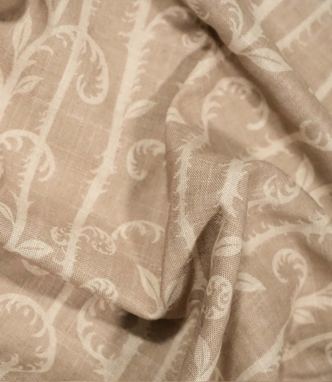Little Bracken Fabric / Beige Linen