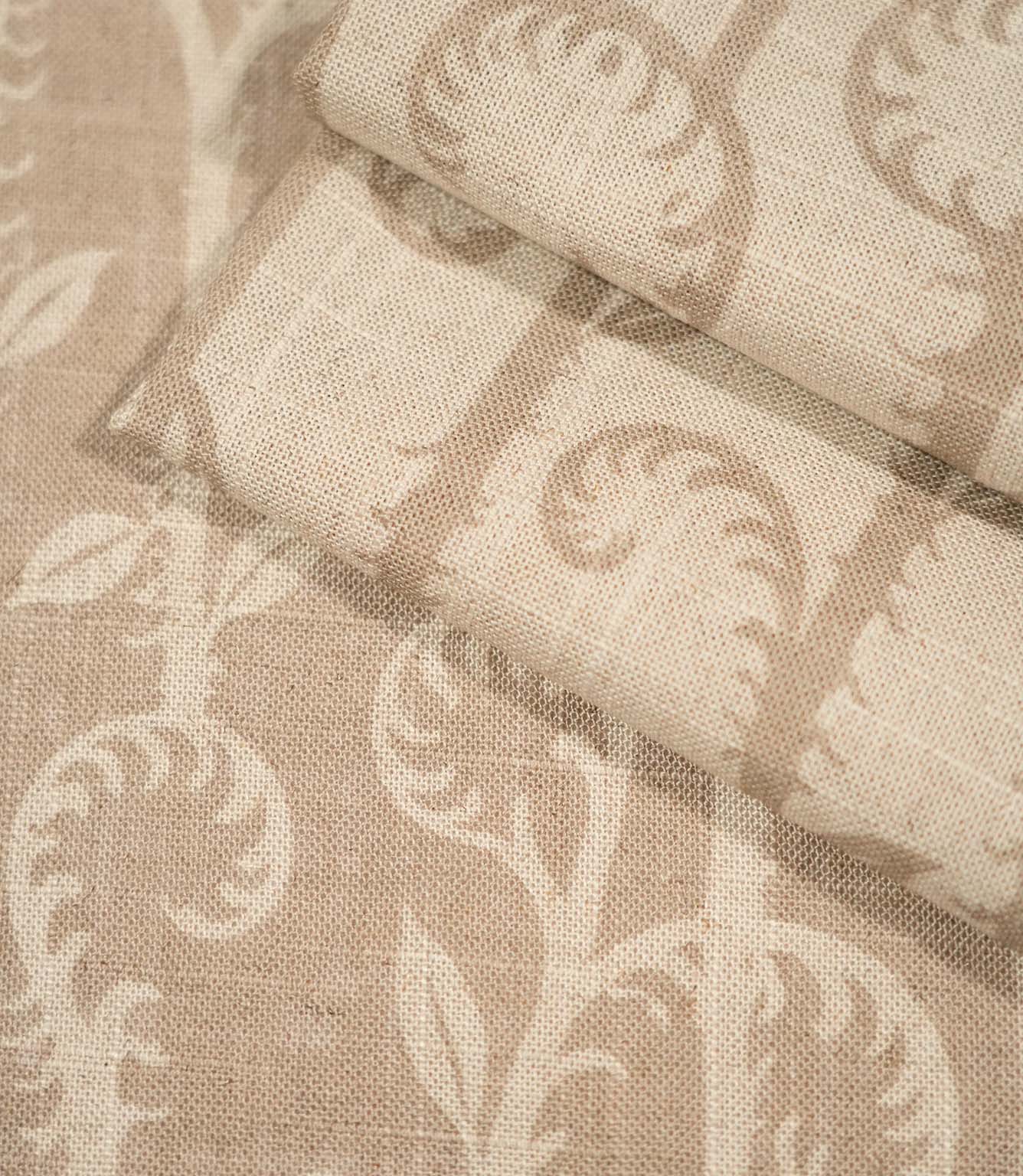Little Bracken Fabric / Beige Linen