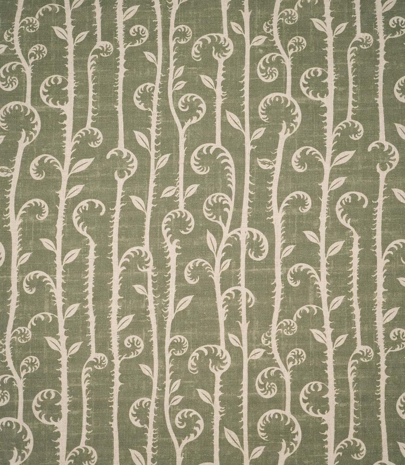 Little Bracken Fabric / Olive Green