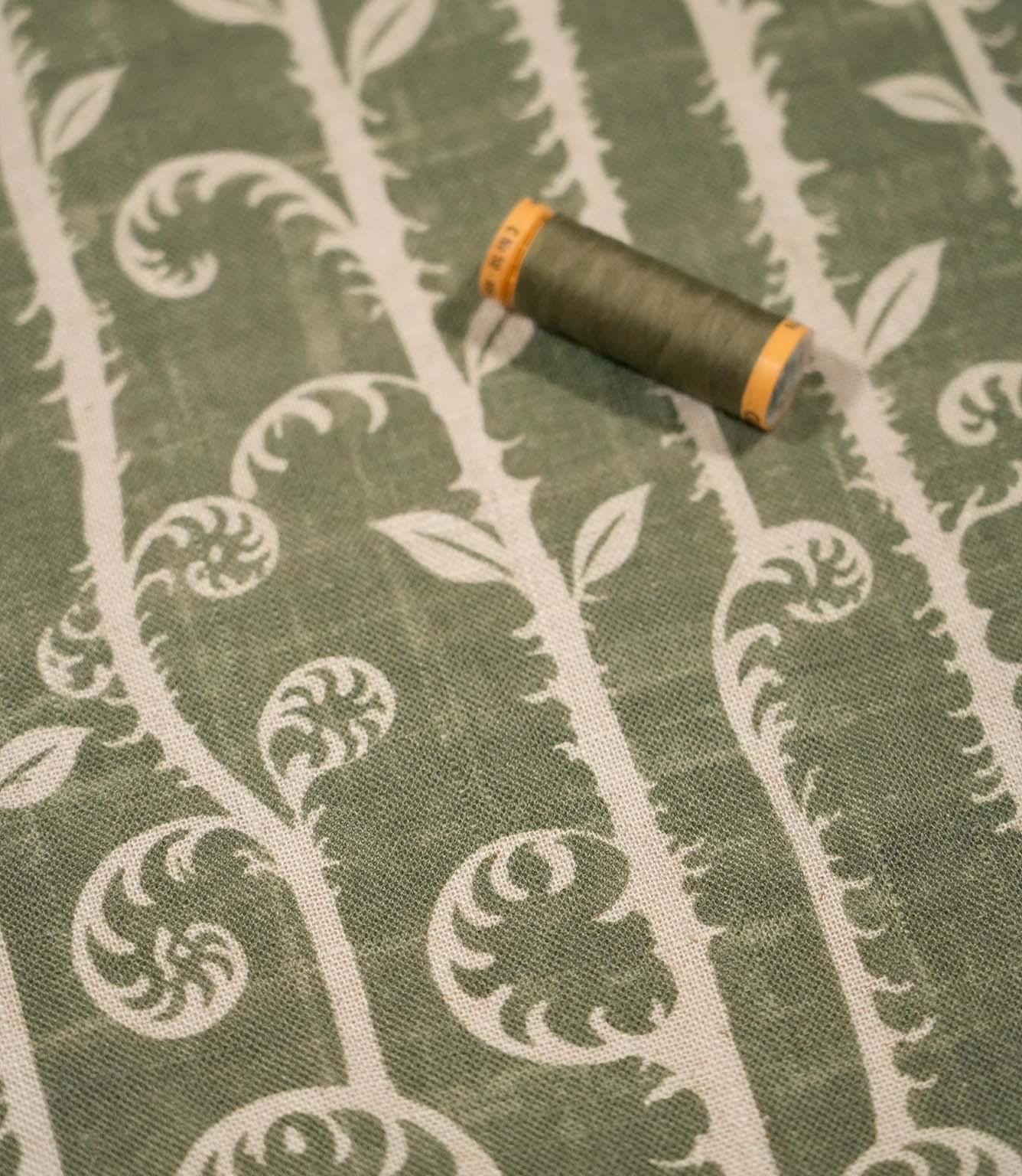 Little Bracken Fabric / Olive Green