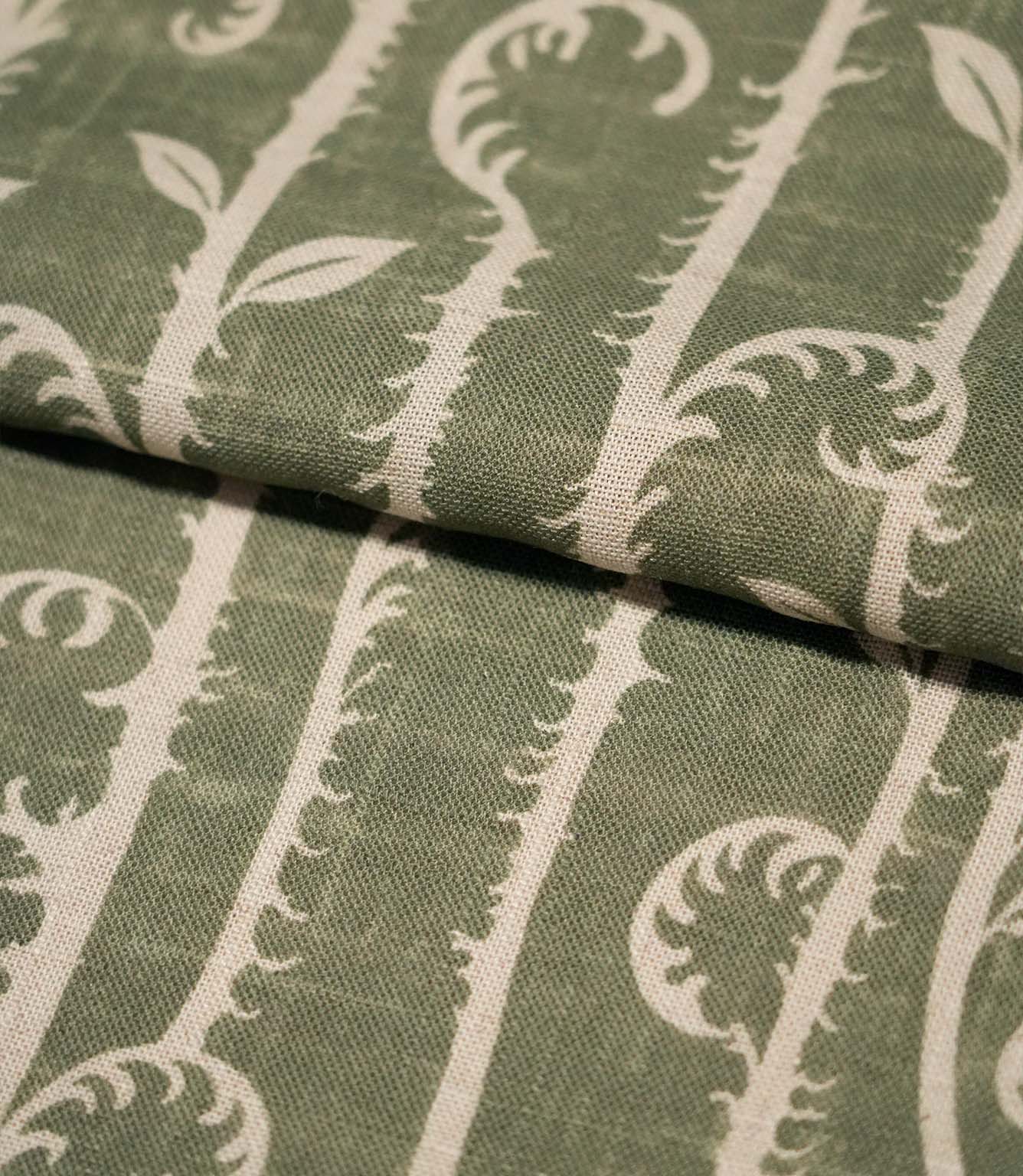 Little Bracken Fabric / Olive Green