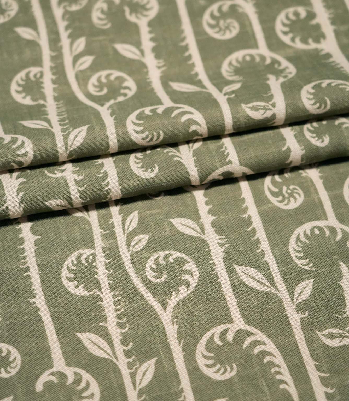 Little Bracken Fabric / Olive Green