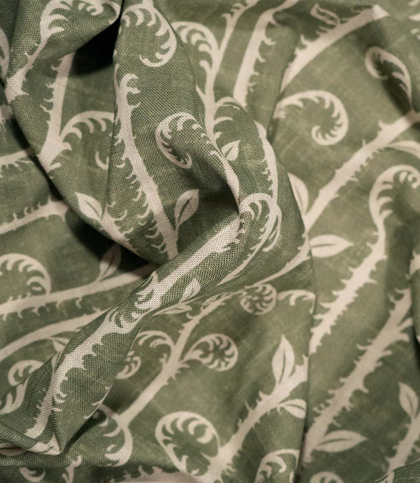 Little Bracken Fabric / Olive Green