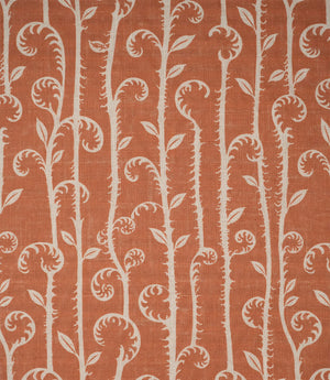 Little Bracken Fabric / Rust