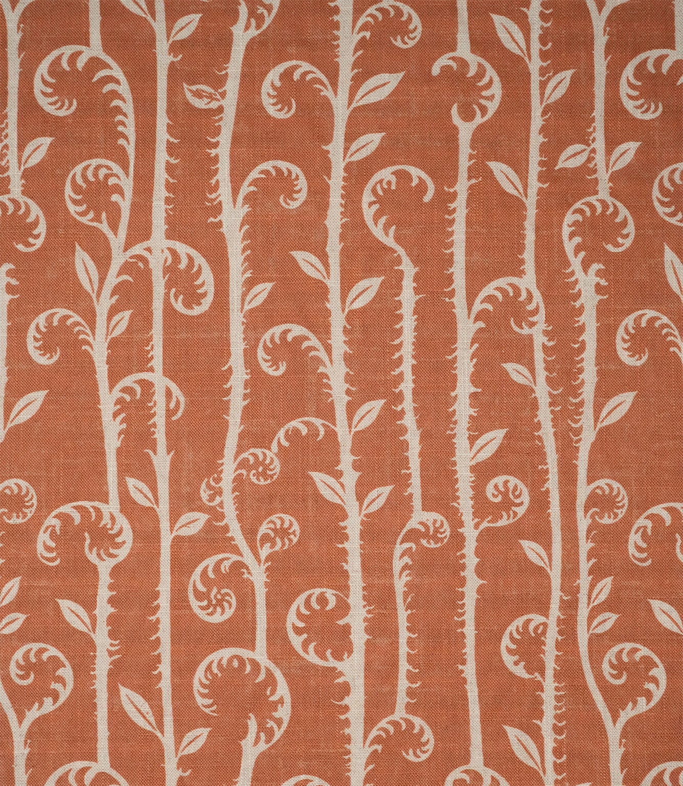 Little Bracken Fabric / Rust