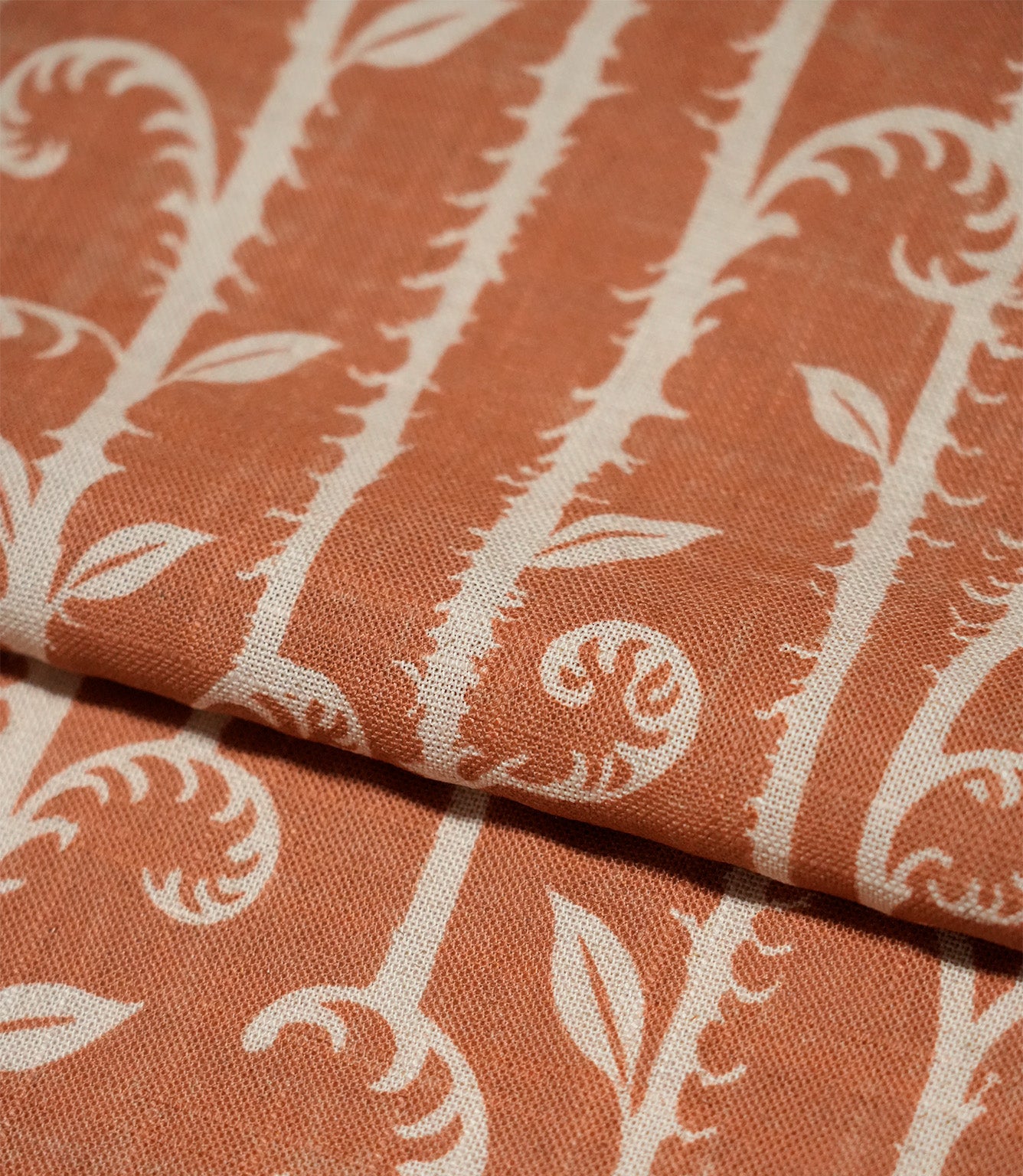 Little Bracken Fabric / Rust