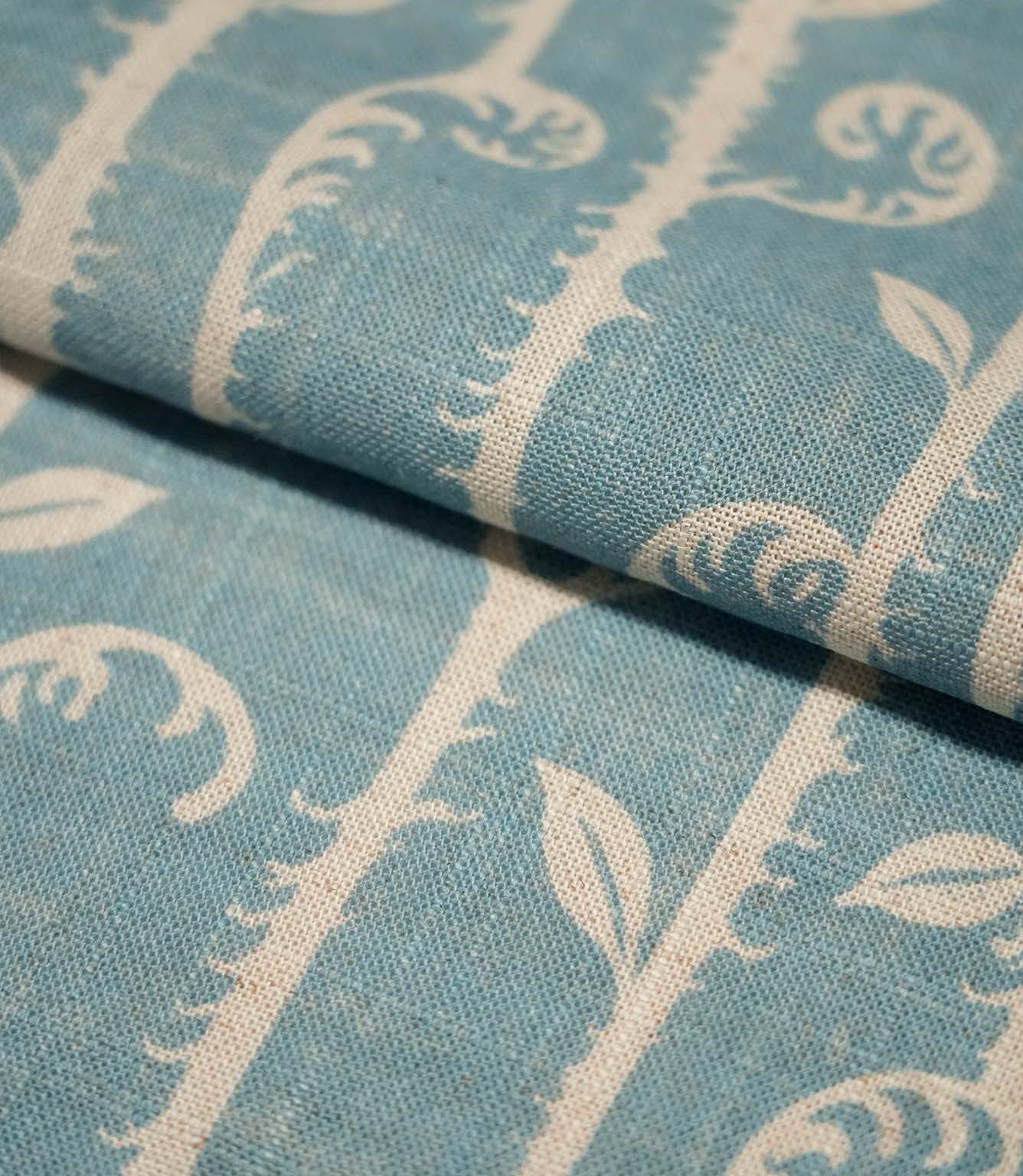 Little Bracken Fabric / Steel Blue