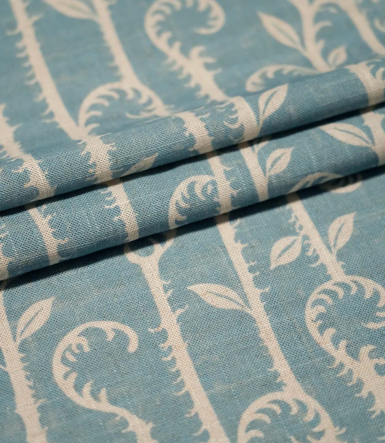 Little Bracken Fabric / Steel Blue