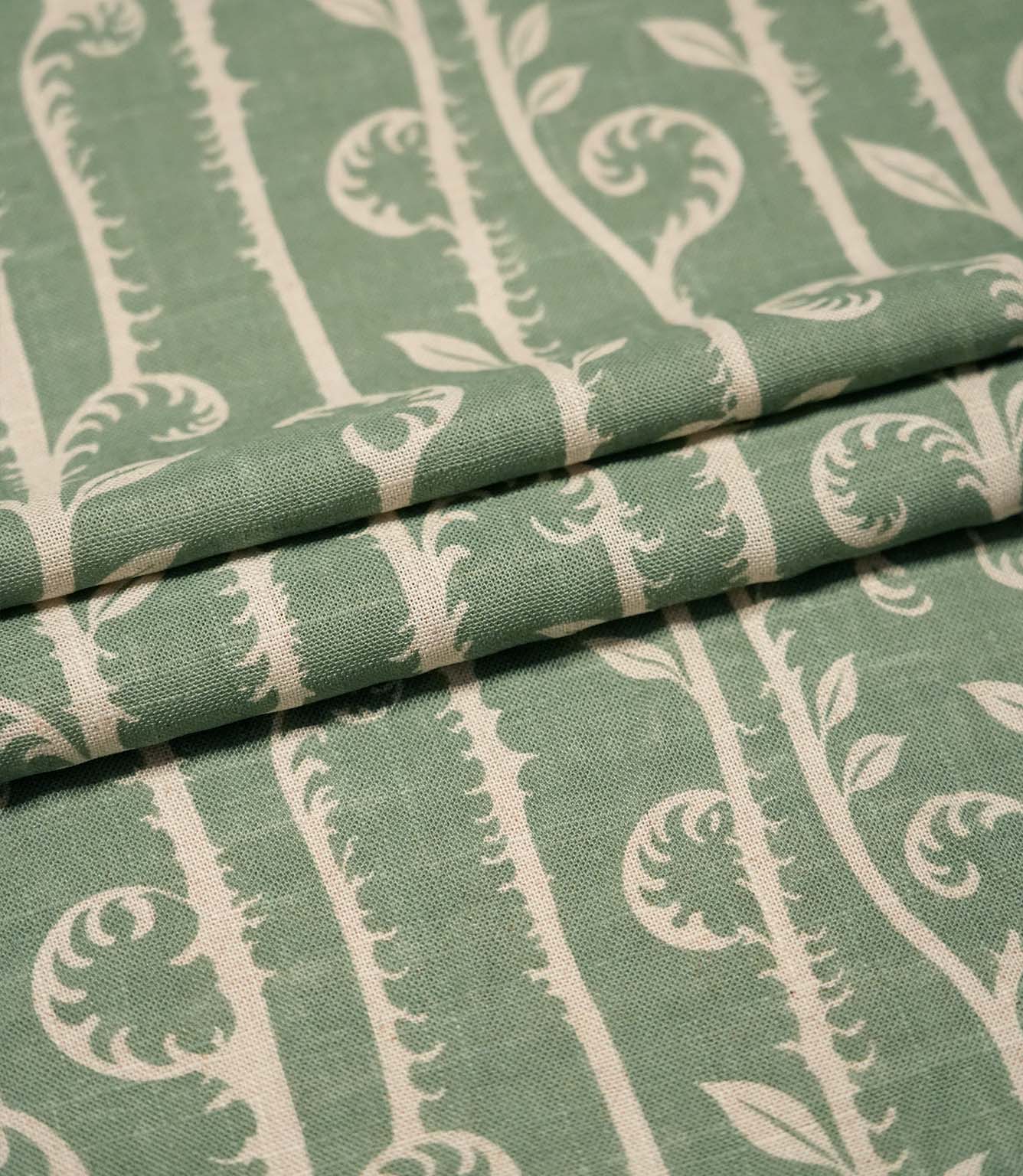 Little Bracken Fabric / Apple Green