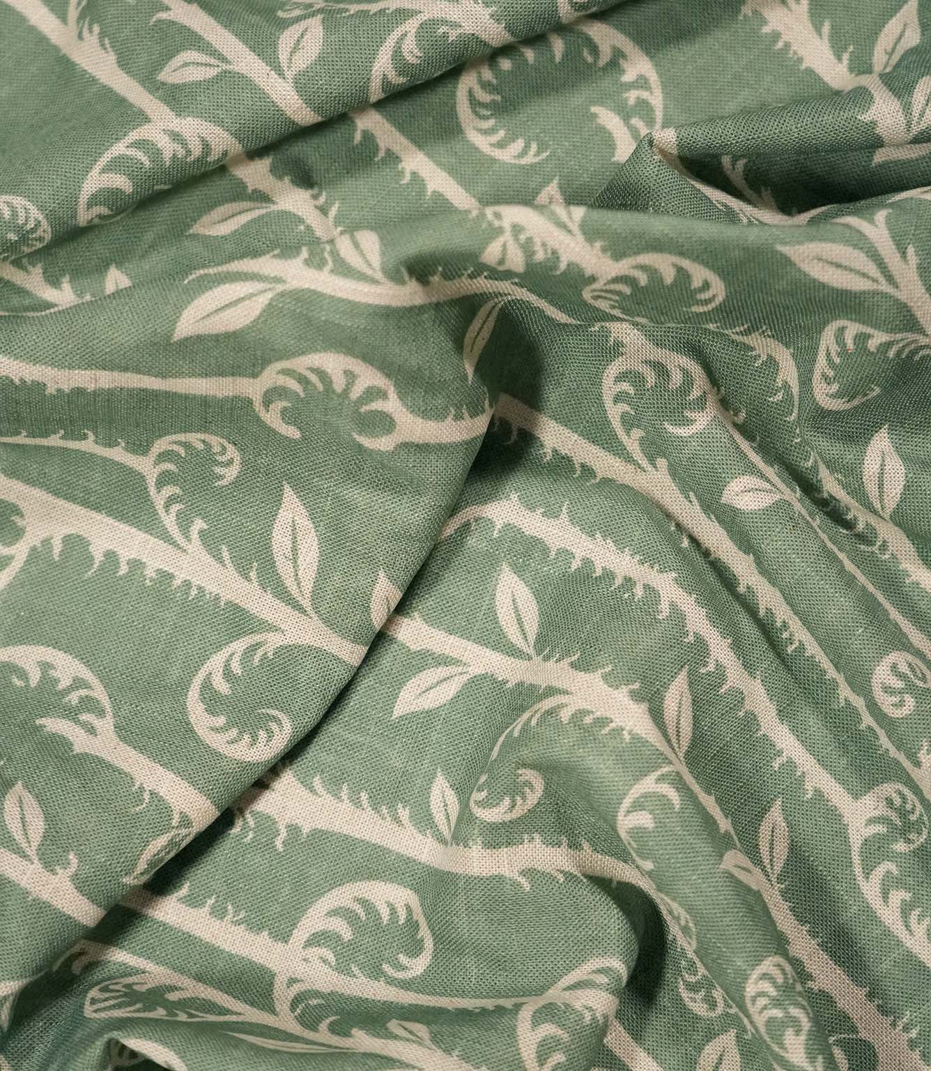 Little Bracken Fabric / Apple Green