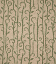 Little Bracken Natural Fabric / Apple Green