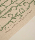 Little Bracken Natural Fabric / Apple Green