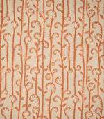Little Bracken Natural Fabric / Rust