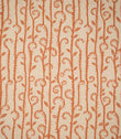Little Bracken Natural Fabric / Rust