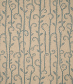 Little Bracken Natural Fabric / Steel Blue