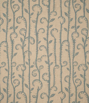 Little Bracken Natural Fabric / Steel Blue