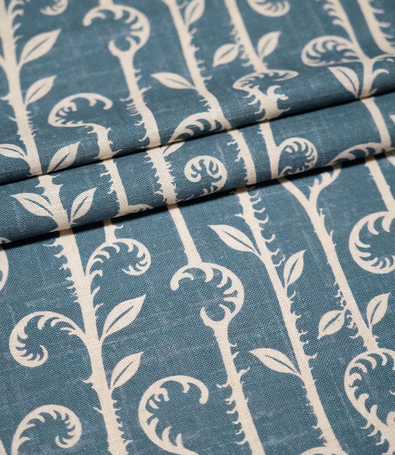 Little Bracken Fabric / Indigo