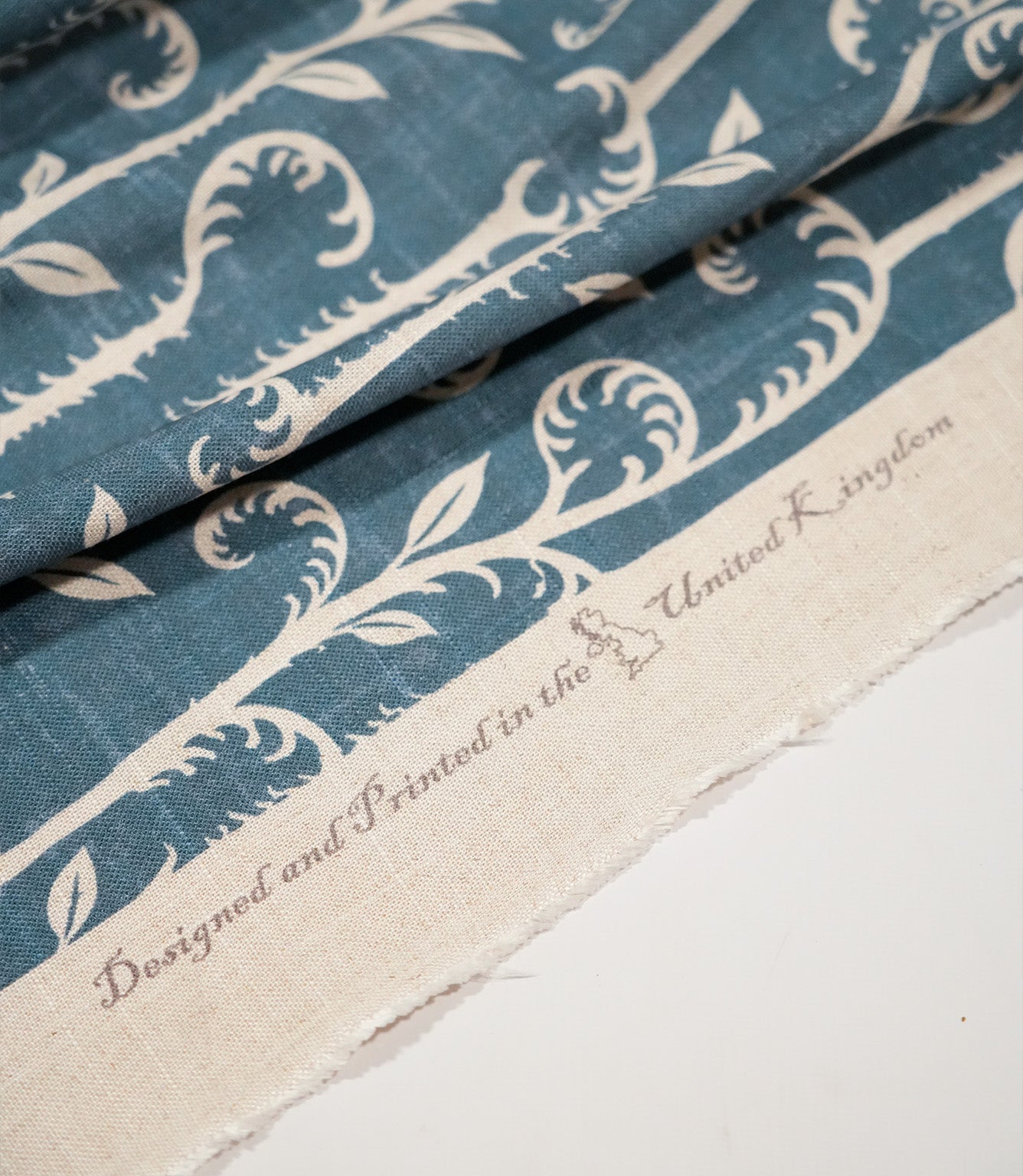 Little Bracken Fabric / Indigo