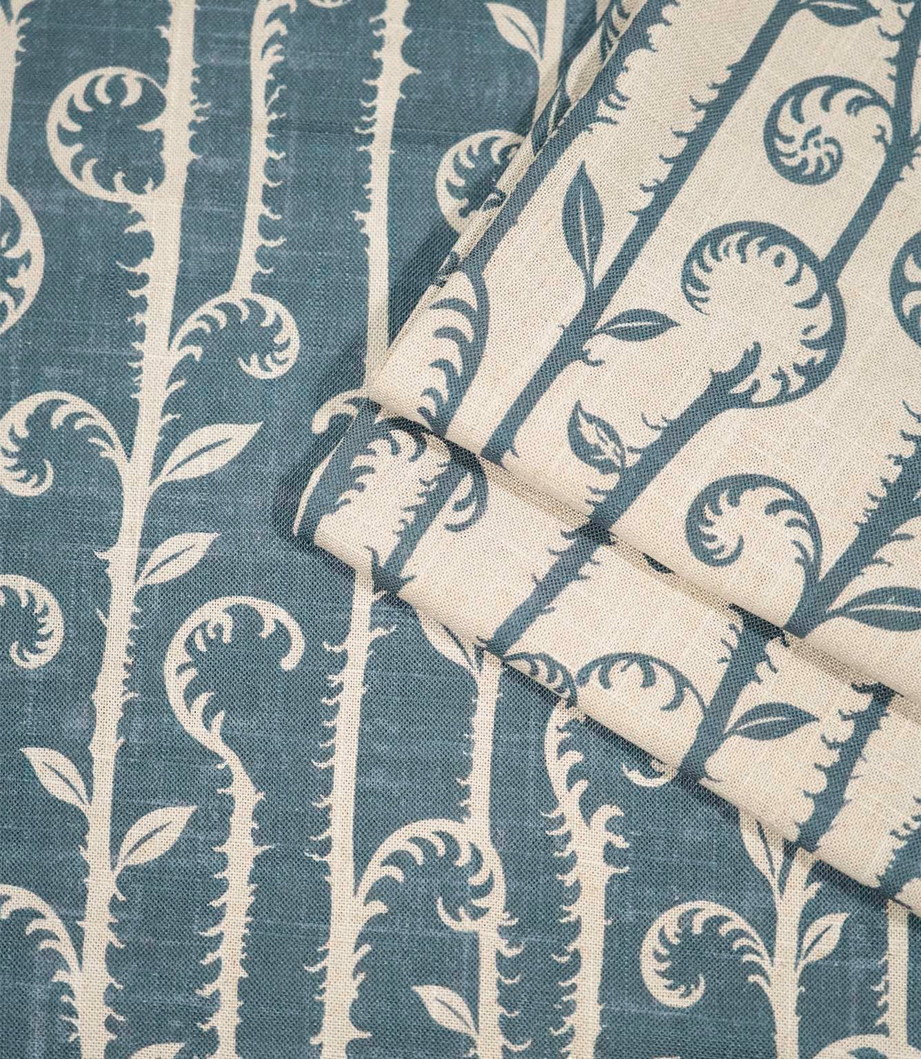 Little Bracken Fabric / Indigo