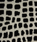 Manarola FR Fabric / Silver / Black | Just Fabrics