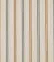 Meschutt Saltwater embroidered stripe fabric featuring alternating muted blue-grey and warm tan vertical stripes with zigzag edges on a soft ivory background.