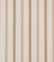 Meschutt Shell embroidered fabric featuring alternating soft blush pink and warm beige vertical stripes with decorative zigzag edges on an ivory background.