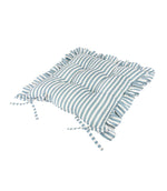 Millie Ruffle Blue 2 Pack Indoor / Outdoor Seat Pads