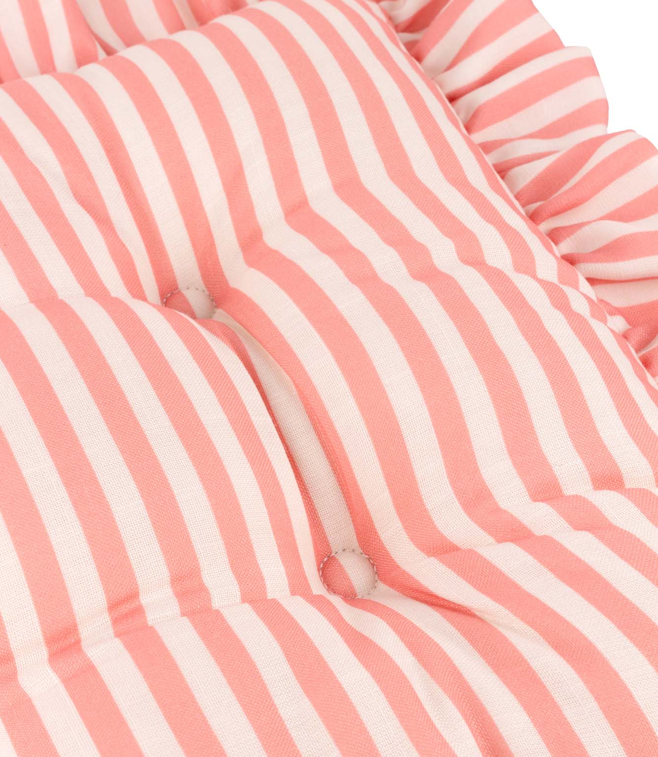 Millie Ruffle Pink 2 Pack Indoor / Outdoor Seat Pads