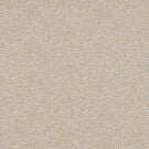 Noyack Quaker patterned fabric featuring an intricate repeating abstract design of flowing, irregular shapes in soft taupe, warm beige and cream, with finely detailed, textured outlines creating a contemporary organic pattern.