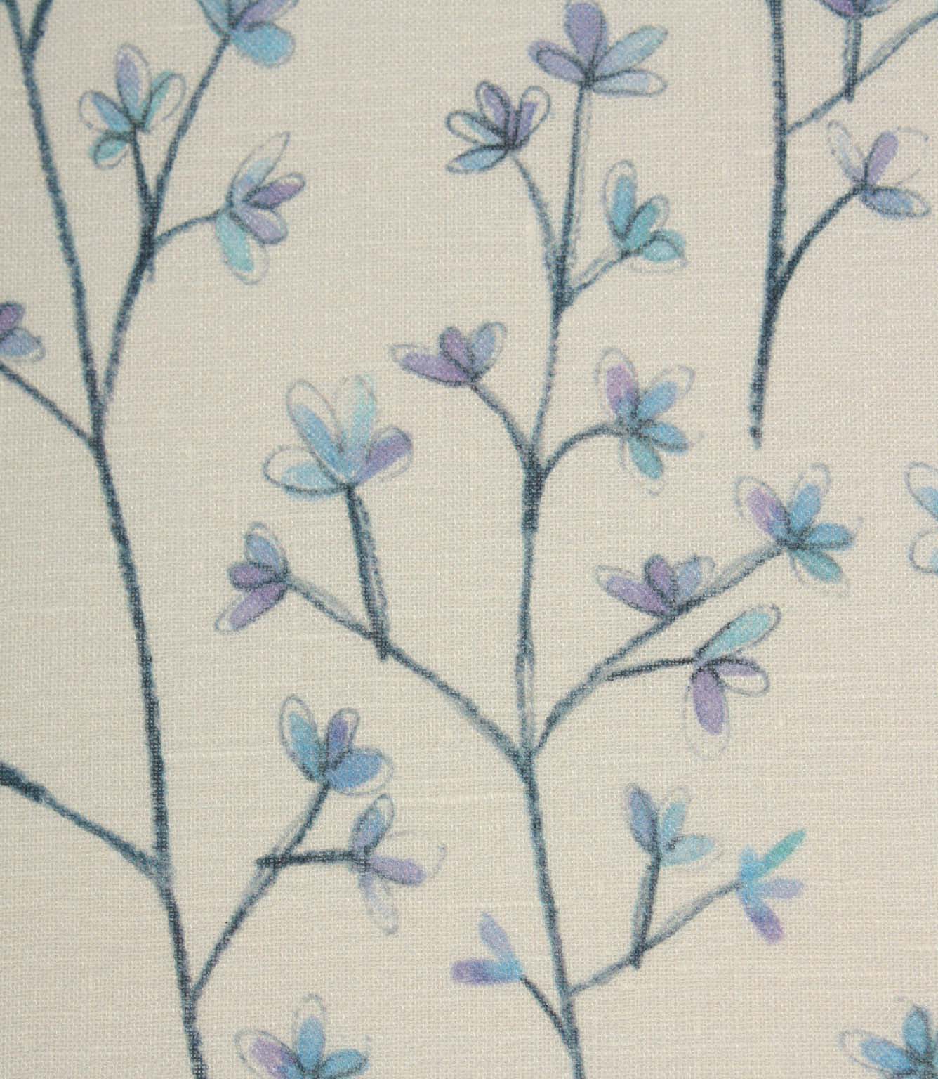 Ophelia Sheer Fabric / Bluebell
