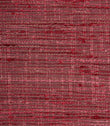 Detailed view of Otaru woven fabric in red and pink, highlighting the rich texture and natural woven character.