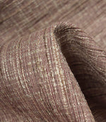 Detailed close-up of Otaru contemporary woven fabric in blush pink, featuring the intricate weave and dimensional surface texture.