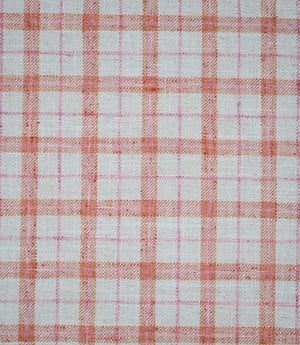 Painswick Check Fabric / Russett