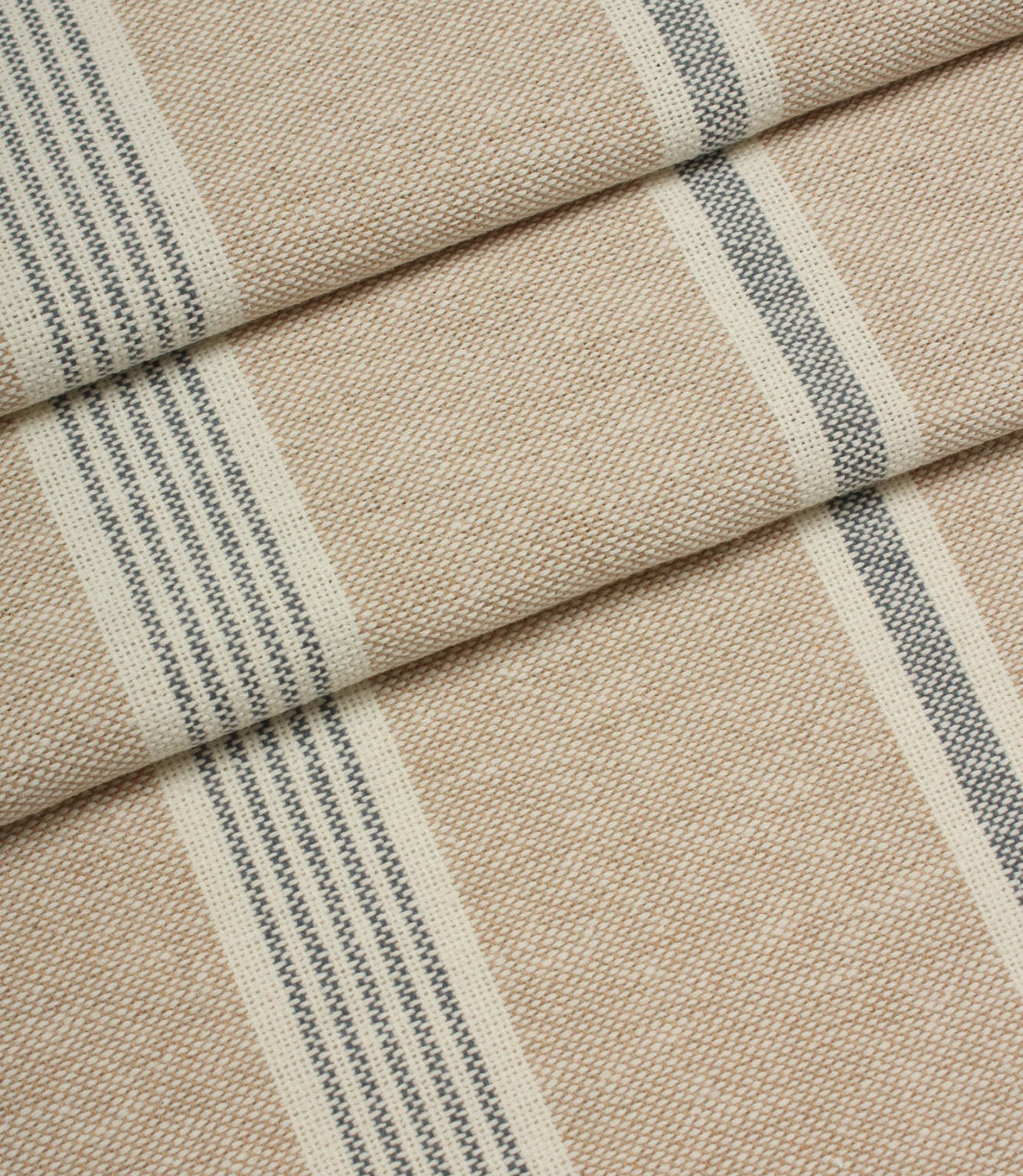 Portside Stripe Fabric / Blue