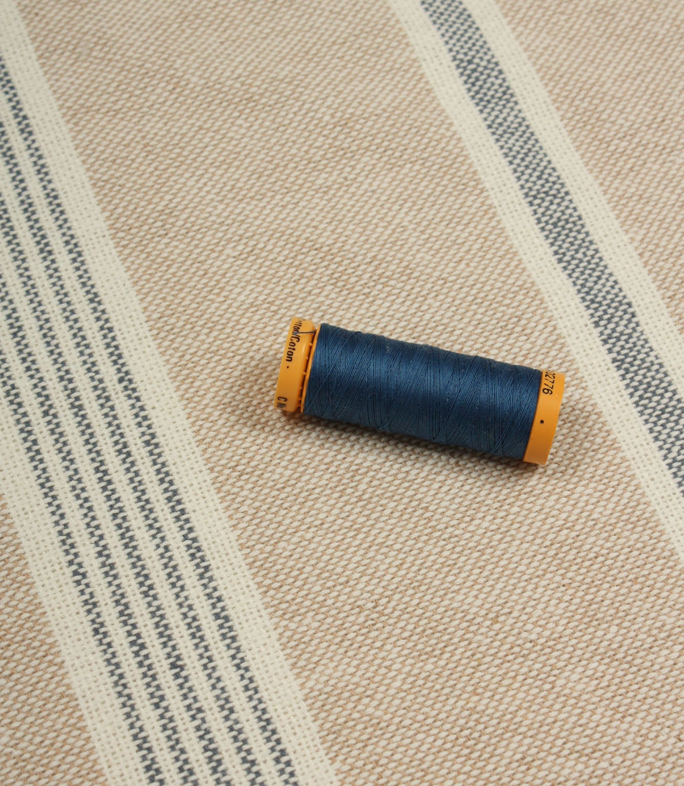 Portside Stripe Fabric / Blue