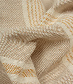 Portside Stripe Fabric / Ochre