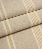 Portside Stripe Fabric / Ochre