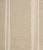 Portside Stripe Fabric / Pale Pink