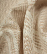 Portside Stripe Fabric / Taupe