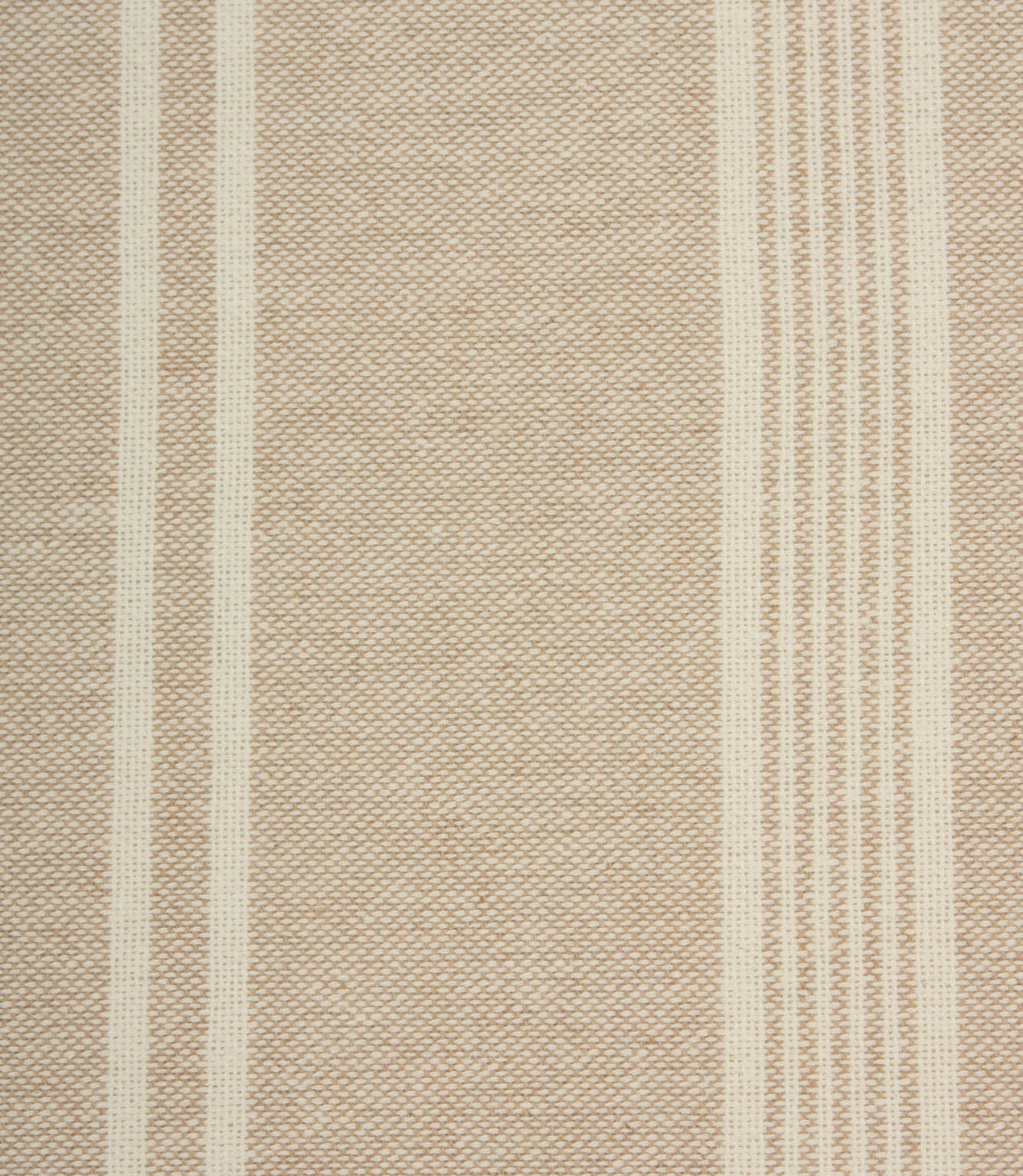 Portside Stripe Fabric / Taupe