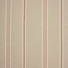 Portside Stripe Fabric / Terracotta