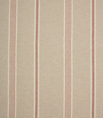 Portside Stripe Fabric / Terracotta